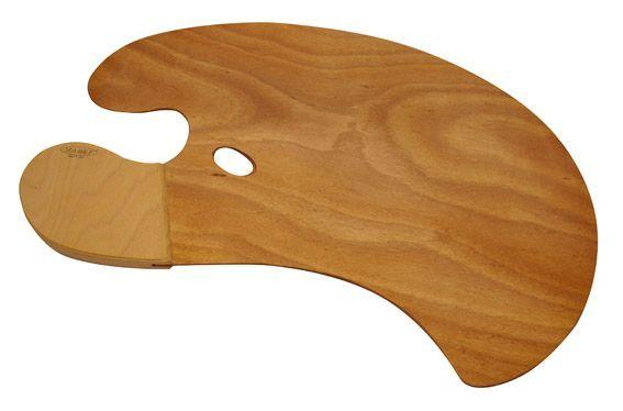 MABEF Giant Kidney Plywood Palette - 65x45cm with counterbalance