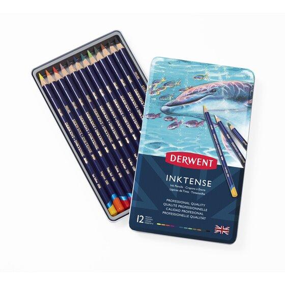 Derwent Inktense Pencil Set -Tin of 12
