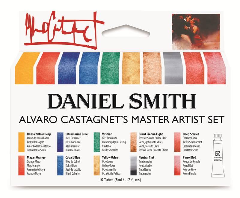 Daniel Smith Extra Fine Watercolour 10 x 5ml Alvaro Castagnet's Master Artist Set