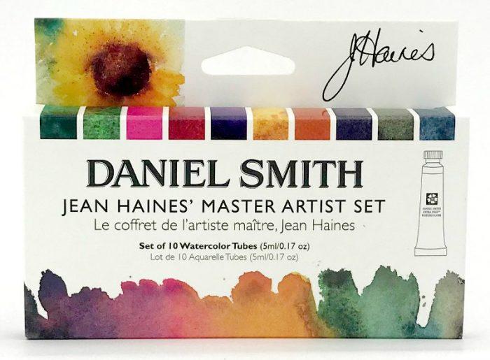 Daniel Smith Extra Fine Watercolour 10 x 5ml Jean Haines Master Artist Set