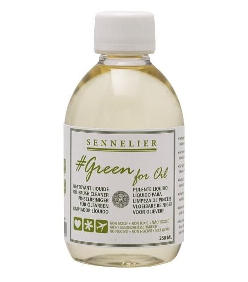 Sennelier Green for Oil - Brush Cleaner 250ml