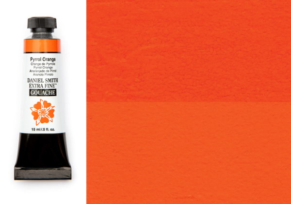 Daniel Smith Extra Fine Gouache - Pyrrol Orange 15ml (S3)