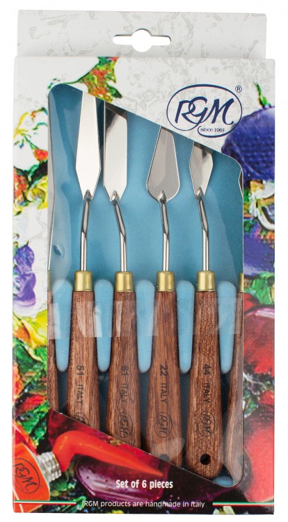 RGM Set of 6 Palette Knives