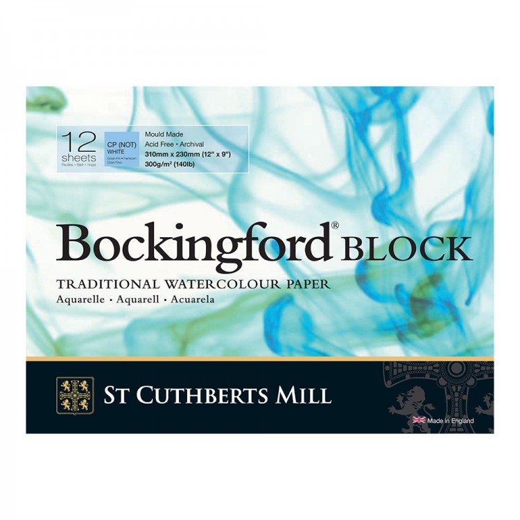 Bockingford BLOCK 140lb NOT 9x12"