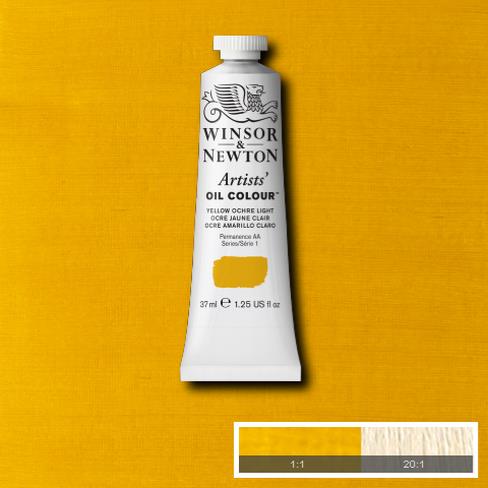 W&N Artists Oil 37ml - Yellow Ochre Light (1)