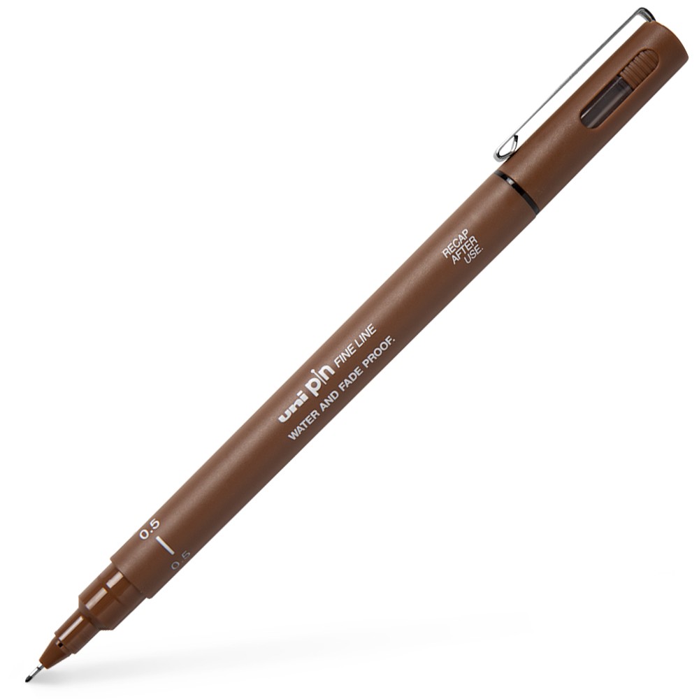 UniPIN Fine Line Pens - Sepia 0.5