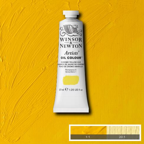 W&N Artists Oil 37ml - Chrome Yellow Hue (1)