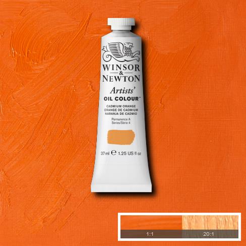 W&N Artists Oil 37ml - Cadmium Orange (4)