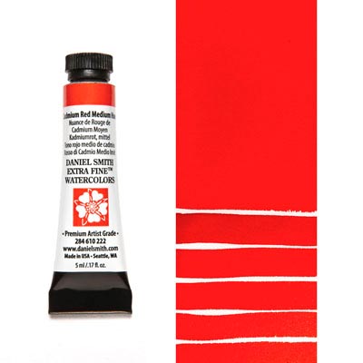 Daniel Smith Watercolour - Cadmium Red Medium Hue 5ml (S3)