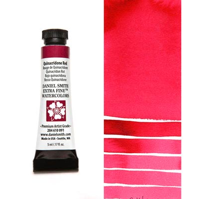 Daniel Smith Watercolour - Quinacridone Red 5ml (S2)