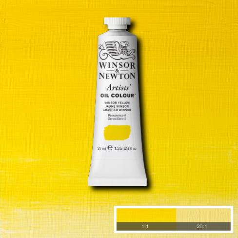 W&N Artists Oil 37ml - Winsor Yellow (2)