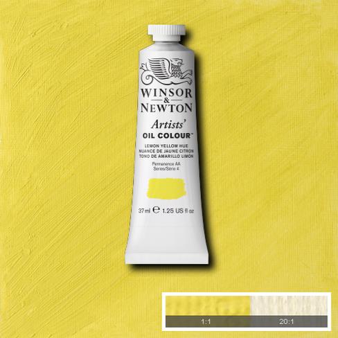 W&N Artists Oil 37ml - Lemon Yellow Hue (4)