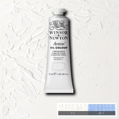 W&N Artists Oil 37ml - Titanium White (1)