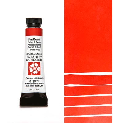 Daniel Smith Watercolour - Pyrrol Scarlet 5ml (S3)