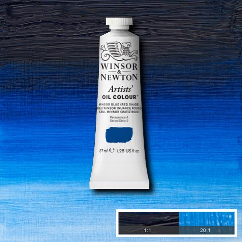 W&N Artists Oil 37ml - Winsor Blue Red Shade (2)
