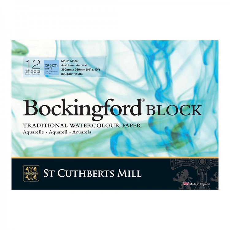 Bockingford BLOCK 140lb NOT 10x14"