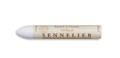 Sennelier Artist Large Oil Pastels - White