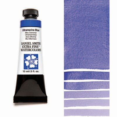 Daniel Smith Watercolour - Ultramarine Blue 15ml (S1)