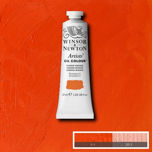 W&N Artists Oil 37ml - Winsor Orange (2)