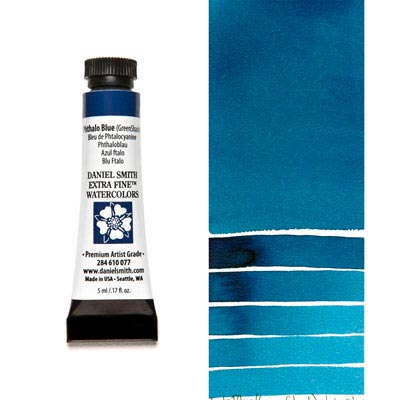 Daniel Smith Watercolour - Phthalo Blue - Green Shade 5ml (S1)