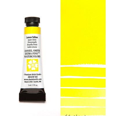 Daniel Smith Watercolour - Lemon Yellow 5ml (S1)