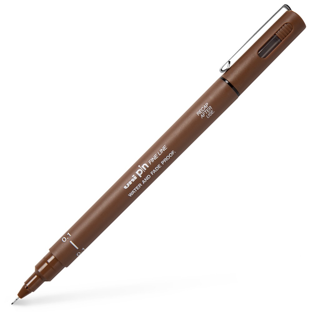 UniPIN Fine Line Pens - Sepia 0.1