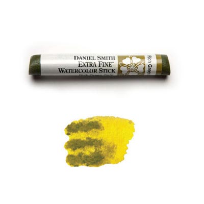 Daniel Smith Watercolour Stick -Rich Green Gold