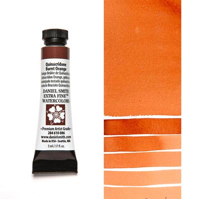 Daniel Smith Watercolour - Quinacridone Burnt Orange 5ml (S2)