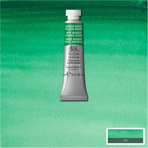 W&N Professional Watercolour 5ml - Winsor Green YS (1)
