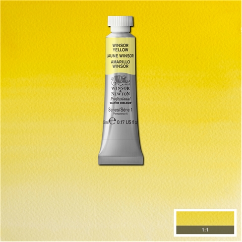 W&N Professional Watercolour 5ml - Winsor Yellow (1)