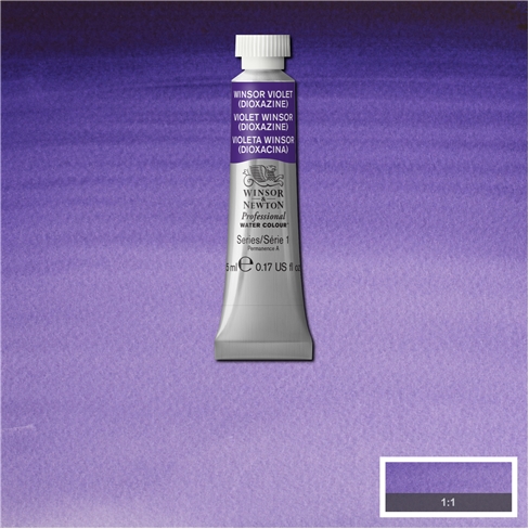 W&N Professional Watercolour 5ml - Winsor Violet (Diox) (1)