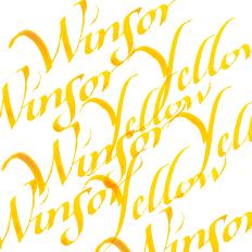 Winsor & Newton Calligraphy Inks 30ml - Winsor Yellow