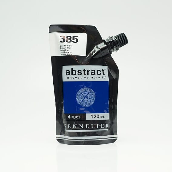 Abstract Acrylic 120ml - Primary Blue