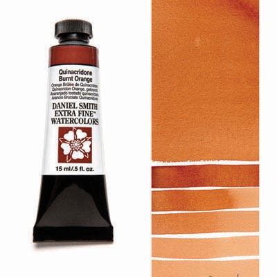 Daniel Smith Watercolour - Quinacridone Burnt Orange 15ml (S2)