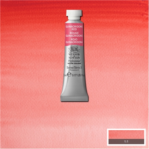 W&N Professional Watercolour 5ml - Quinacridone Red (3)