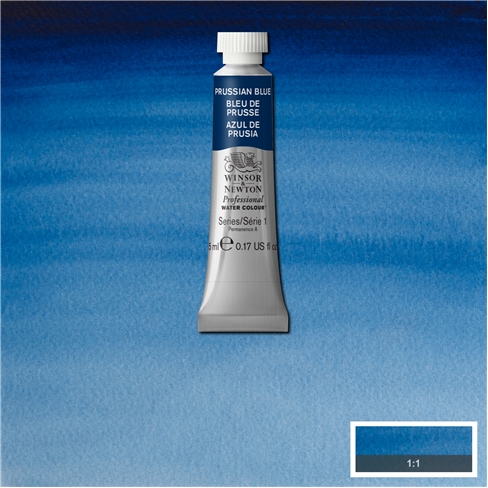W&N Professional Watercolour 5ml - Prussian Blue (1)