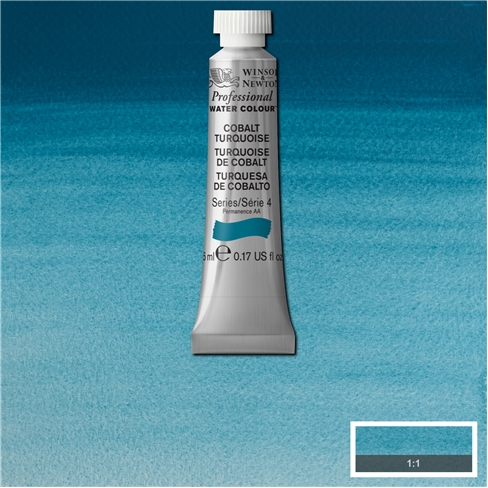 W&N Professional Watercolour 5ml - Cobalt Turquoise (4)
