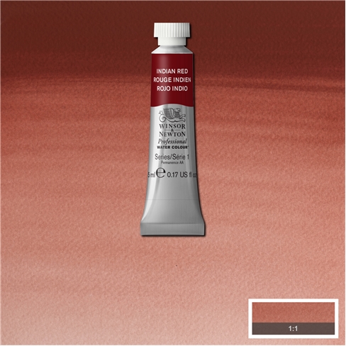 W&N Professional Watercolour 5ml - Indian Red (1)
