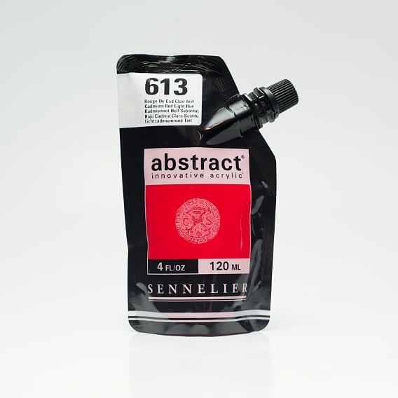 Abstract Acrylic 120ml - Cadmium Red Light