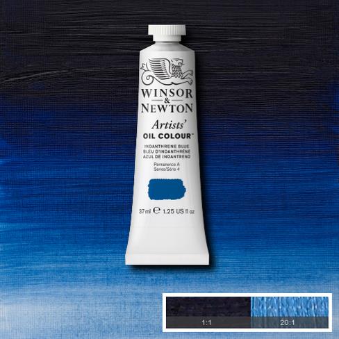 W&N Artists Oil 37ml - Indanthrene Blue (4)