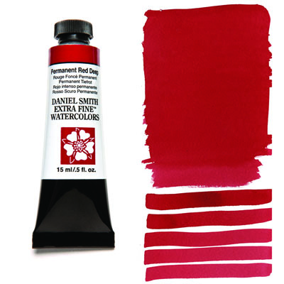 Daniel Smith Watercolour - Permanent Red Deep 15ml (S1)
