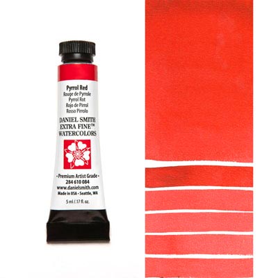 Daniel Smith Watercolour - Pyrrol Red 5ml (S3)