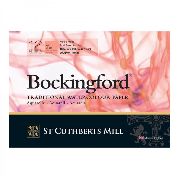 Bockingford Gummed Pad 140lb HP 5x7"