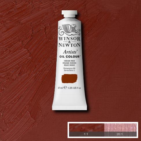 W&N Artists Oil 37ml - Indian Red (1)