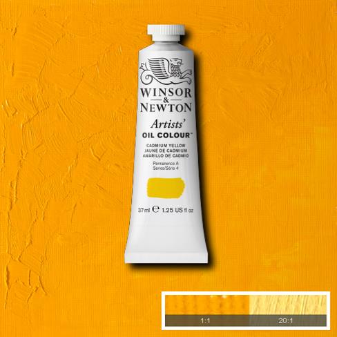 W&N Artists Oil 37ml - Cadmium Yellow (4)