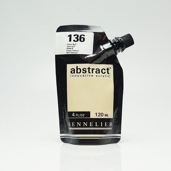 Abstract Acrylic 120ml - Buff Titanium