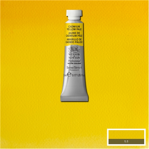 W&N Professional Watercolour 5ml - Cadmium Yellow Pale (4)