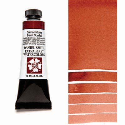 Daniel Smith Watercolour - Quinacridone Burnt Scarlet 15ml (2)