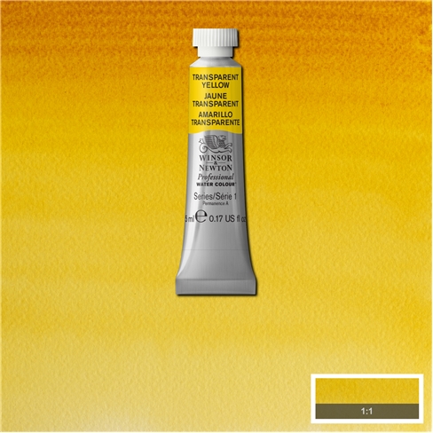 W&N Professional Watercolour 5ml - Transparent Yellow (1)