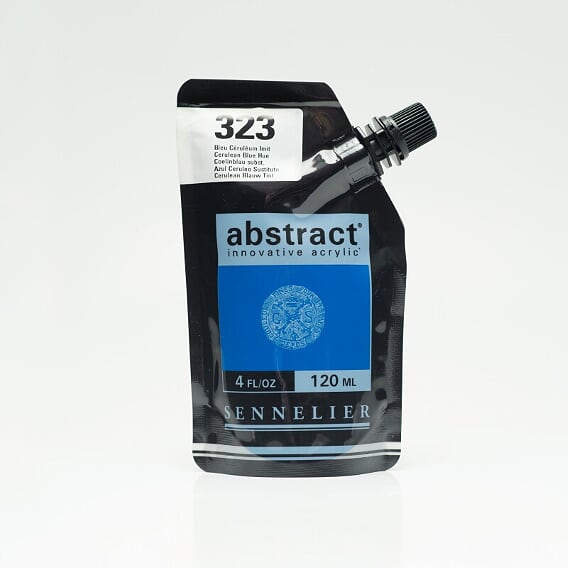 Abstract Acrylic 120ml - Cerulean Blue